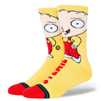 Stewie Crew Sock Yellow