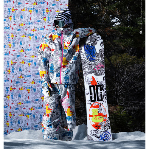 DC Shoes PBJ Andy Warhol Snowboard White 2024