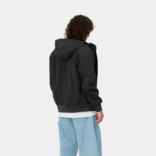 Carhartt WIP Hooded Sail Jacket Black/White