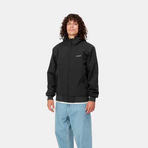 Carhartt WIP Hooded Sail Jacket Black/White