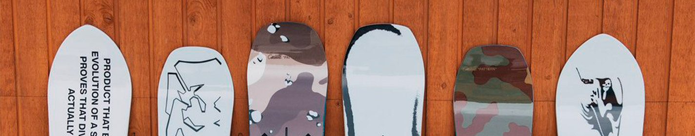snowboard vormen onderscheiden