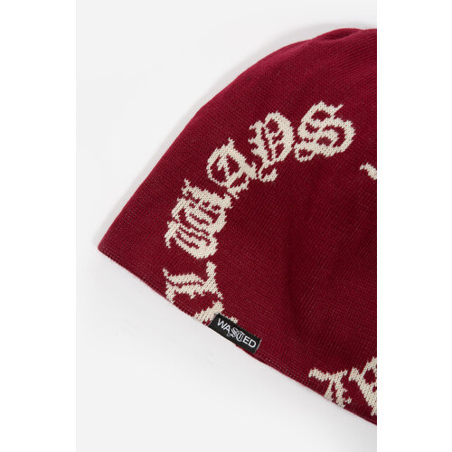 Wasted Paris Brow Beanie Fate Burnt Red