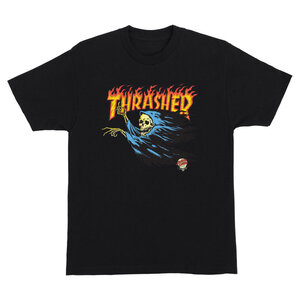 Santa Cruz X Thrasher O'Brien Reaper S/S T-Shirt Black