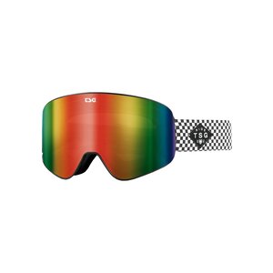 TSG Goggle Four Lowchecker Rainbow Chrome