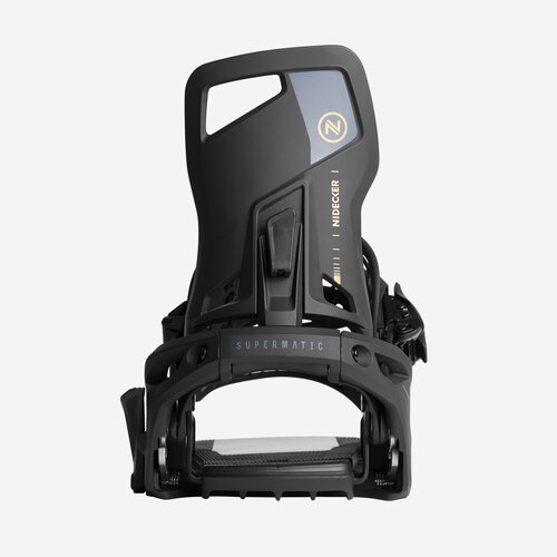 Nidecker Supermatic Snowboard Binding Black