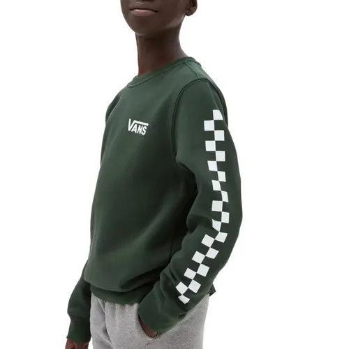 Vans Kids Exposition Check Crewneck Mountain