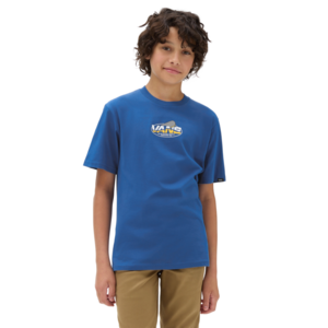 Vans Kids Sk8 Shape S/S T-Shirt True Blue