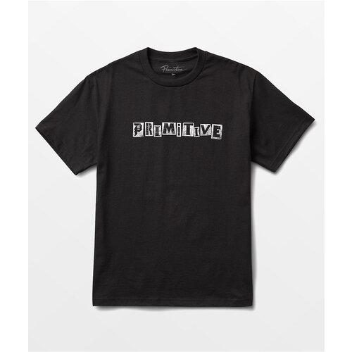 Primitive X Halloween Flyer S/S T-Shirt Black