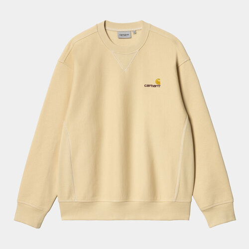 Carhartt WIP Amercian Script Sweat Rattan