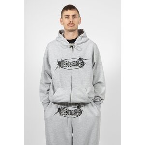 Wasted Paris Hoodie Zip Boiler Grey