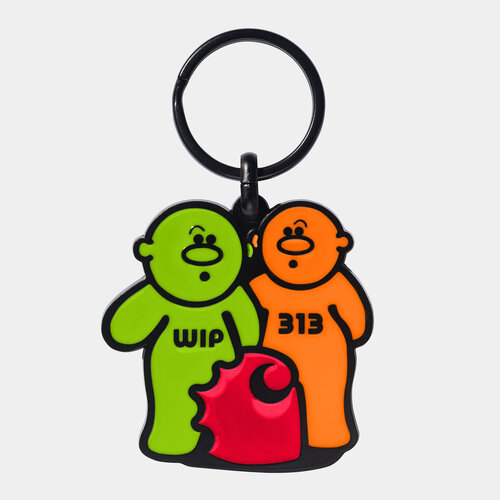 Carhartt WIP Gummy Keychain Zinc Alloy Multicolor