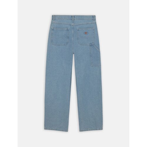 Dickies Herndon Denim Womens Pant Vintage Blue