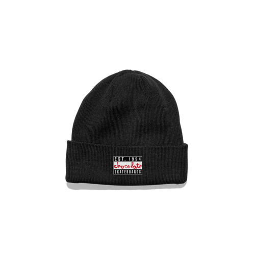 Chocolate Advisory Beanie Black Unit