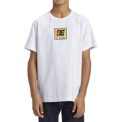 DC Shoes Racer T-shirt White S/S Kids