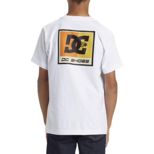 DC Shoes Racer T-shirt White S/S Kids