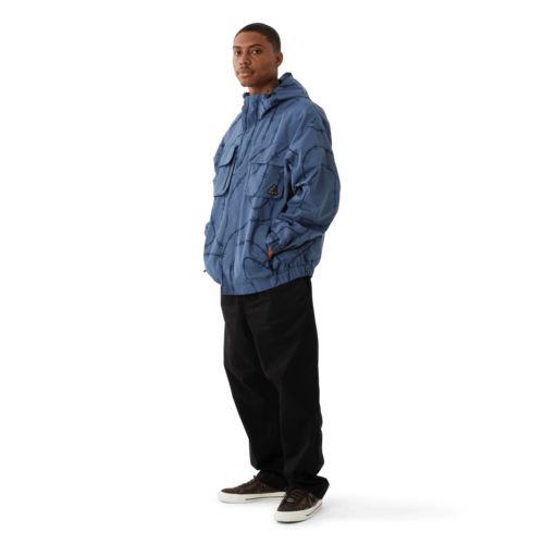 HUF Reservoir Jacket Oil Blue