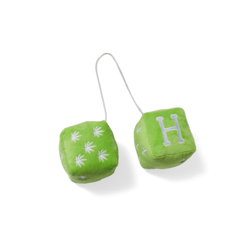 HUF PlantLife Fuzzy Dice Huf Green