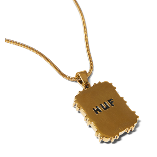 HUF Barbed Wire Pendant Gold