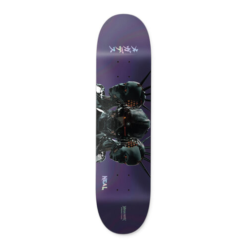 Primitive X Megadeth Neal Threat Deck Purple 8.38