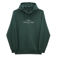 Quoted Loose Hoodie Bistro Green