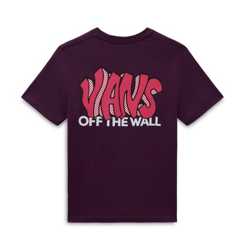 Vans Tag Youth T-shirt Blackberry Wine