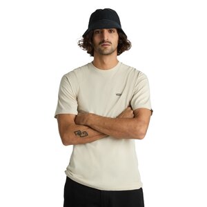 Vans Left Chest Logo T-shirt Oatmeal/black