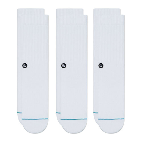 Stance Icon 3 Pack White