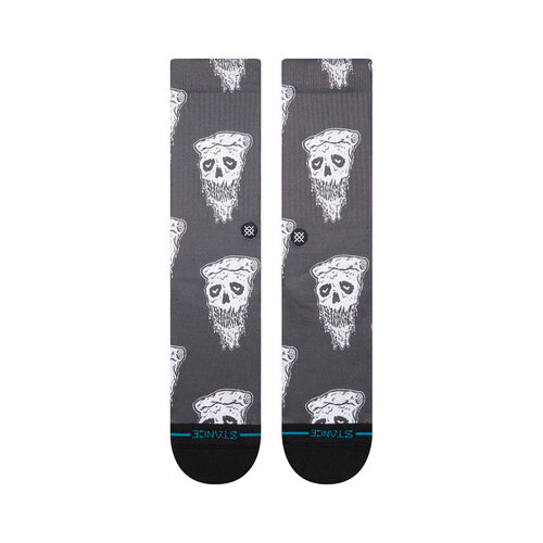 Stance Pizza Face Socks White/Black