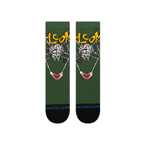 Stance Welcome Wilbur Crew Socks Green