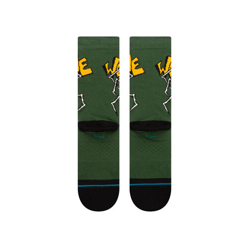 Stance Welcome Wilbur Crew Socks Green