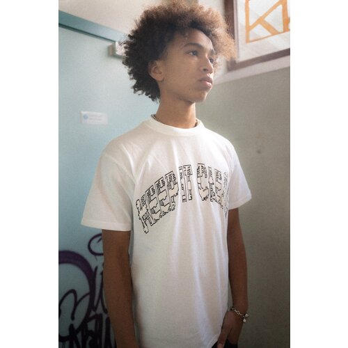 Keep It Clean Glitch The System  Tee White