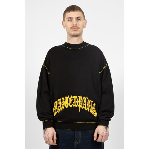 Wasted Paris Sweater Reverse Kingdom Black/Golden/yellow