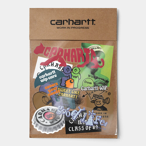 Carhartt WIP Sticker Bag 10 Plastic Multicolor