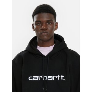 Carhartt WIP Hooded Carhartt Sweatshirt Black/White