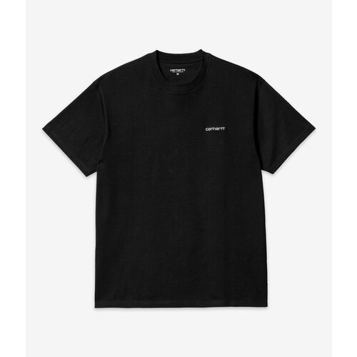 Carhartt WIP Script Embroidery T-Shirt Black / White