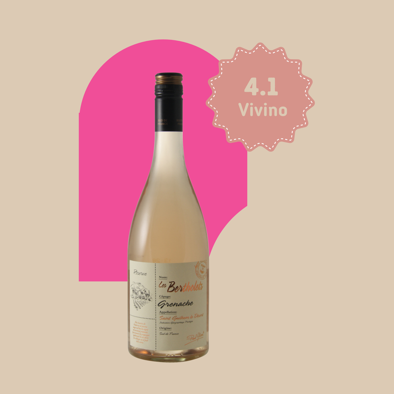 Les Bertholets Grenache Rosé