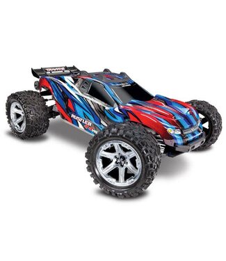 Traxxas Traxxas Rustler 4X4 VXL-3S TQi TSM Blue/Red  TRX67076-4B