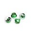 Traxxas Nuts 5mm flanged nylon locking (aluminum green-anodized serrated) (4) TRX8447G