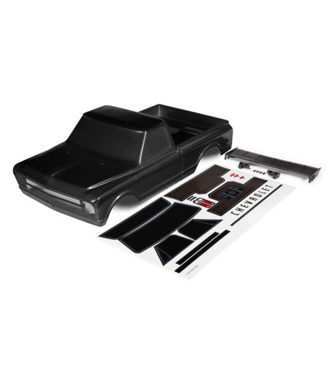 Body Chevrolet C10 (black) (includes wing & decals) (requires #9415) TRX9411A