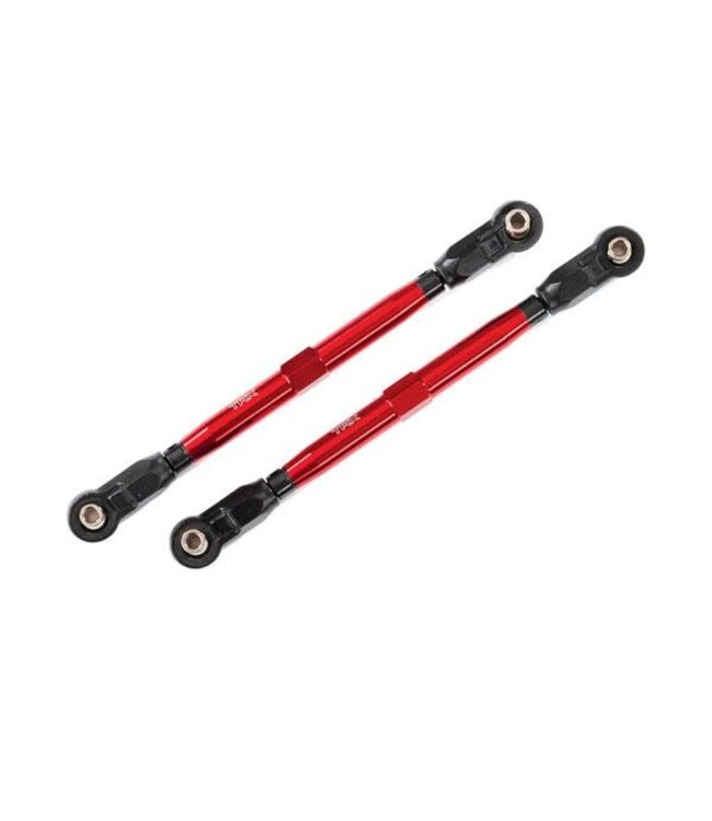 Toe links Wide Maxx (TUBES 6061-T6 aluminum (red-anodized)) TRX8997R