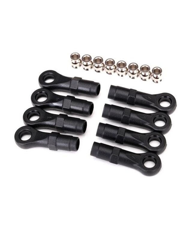 Traxxas Rod ends extended (standard (4) angled (4))/ hollow balls (8) TRX8149