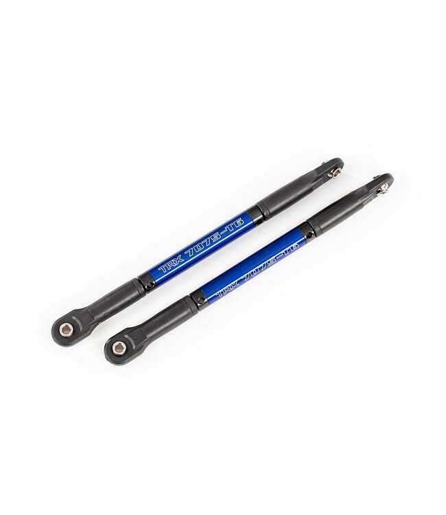 Push rods aluminum (blue-anodized) heavy duty (2) (assembled with rod ends and threaded inserts) TRX8619X