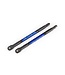 Traxxas Push rods aluminum (blue-anodized) heavy duty (2) (assembled with rod ends and threaded inserts) TRX8619X