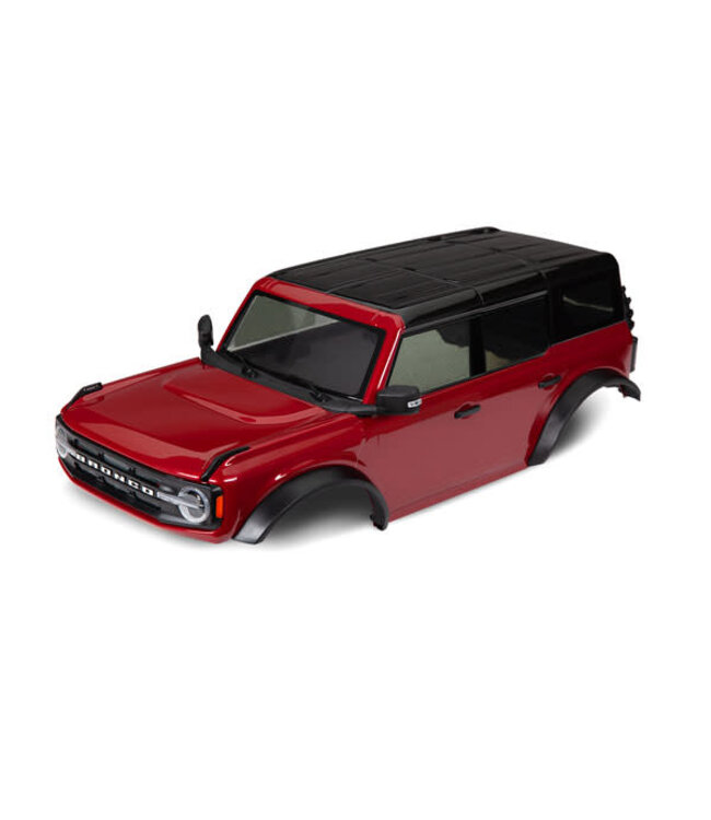 Traxxas Body Ford Bronco (2021) complete red (painted) (requires #8080X inner fenders) TRX9211R