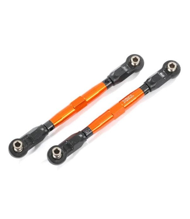 Toe links front (TUBES orange-anodized 7075-T6 aluminium) TRX8948T