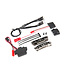 Traxxas LED light kit 1/16 E-Revo® (includes power supply front & rear bumpers light harness (4 clear 4 red) wire ties) TRX7185A