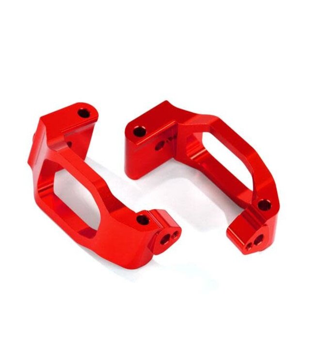 Caster blocks (c-hubs) 6061-T6 aluminum (red-anodized) TRX8932R