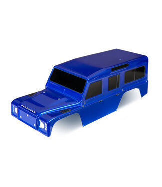 Traxxas Body Land Rover Defender blue (painted) TRX8011T