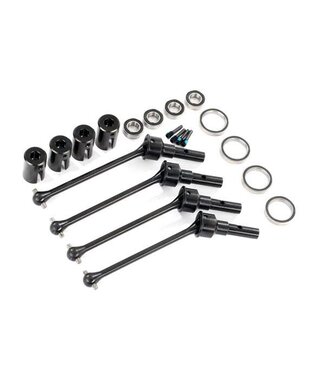 Traxxas Driveshafts steel constant-velocity (assembled) front or rear (4) TRX8950X