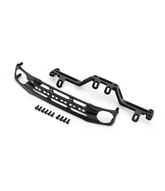 Traxxas Grille Ford Bronco (2021)/ grille mount/ 2.6x8 BCS (8)/ 3x8 BCS (4)/ 1.6x7 BCS (self-tapping) (4) (fits #9211 body) TRX9220